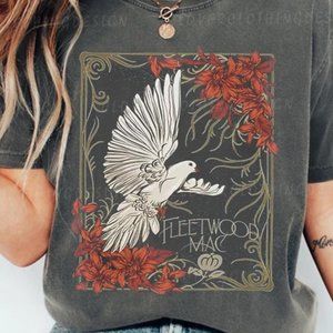 Fleetwood Mac Dove Tee, Vintage Fleetwood Mac Band Shirt, Stevie Nicks Sisters O